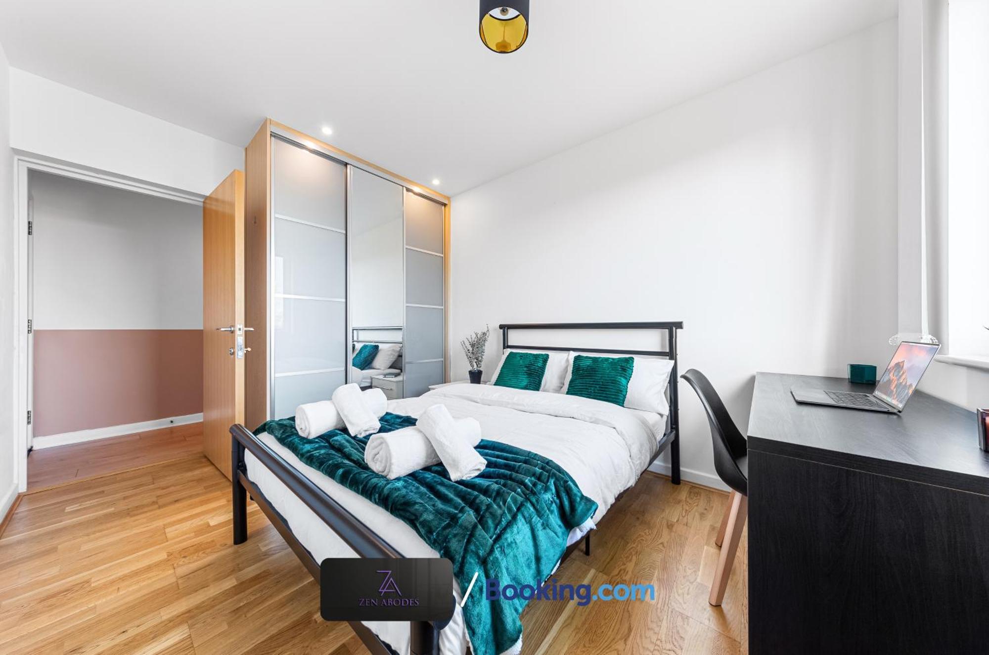 Apartament Two Bedroom Flat By Zen Abodes Short Lets & Serviced With Free Wifi & Tv Close To Old St