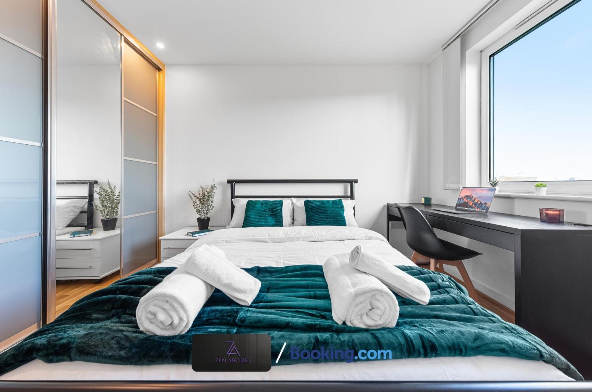 Two Bedroom Flat By Zen Abodes Short Lets & Serviced With Free Wifi & Tv Close To Old St Apartament