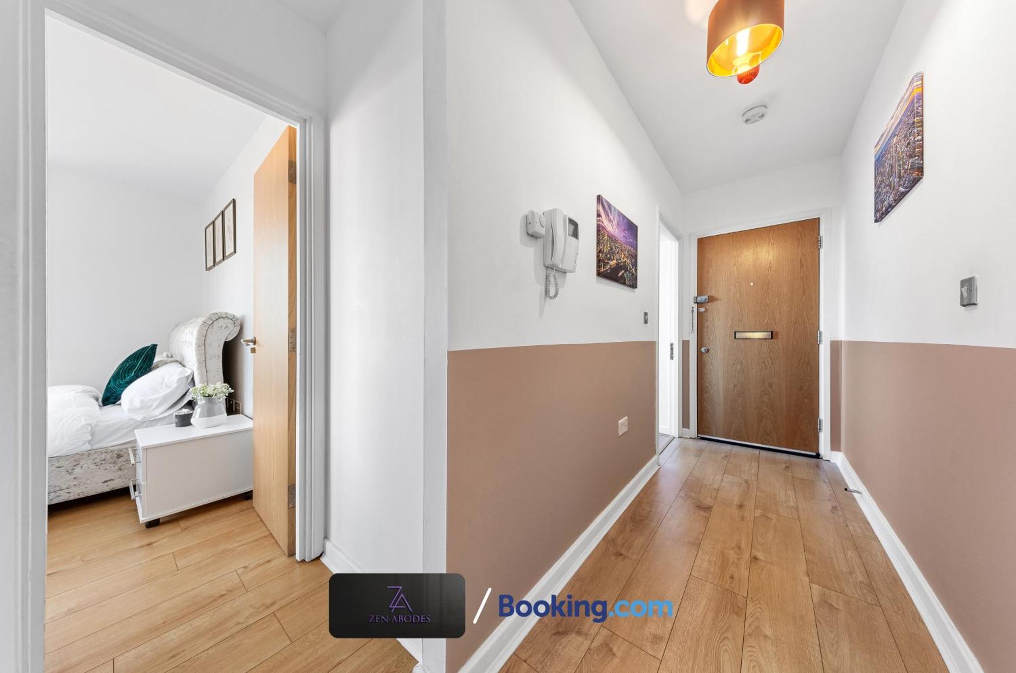 Two Bedroom Flat By Zen Abodes Short Lets & Serviced With Free Wifi & Tv Close To Old St Apartament *